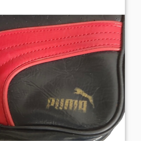 VINTAGE PUMA CROSSBODY in blue and red, Puma on front - Picture 2 of 5